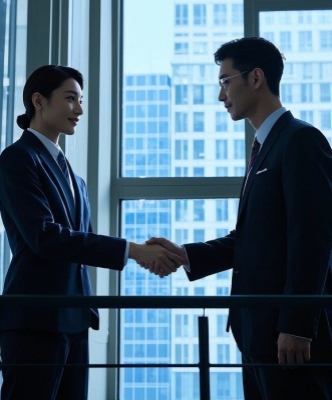 企業之間合作伙伴的配圖，人物，現實風格_副本.jpg